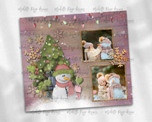 Load image into Gallery viewer, Christmas Snowman with 2 Picture Frames