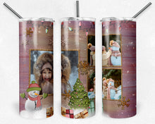 Load image into Gallery viewer, Christmas Snowman with 3 Picture Frames