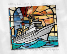 Load image into Gallery viewer, Ferry Stained Glass