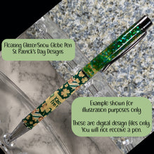 Load image into Gallery viewer, St Patrick's Day Pen Wraps with Kiss Me I'm Irish and Blank Option in Two Sizes