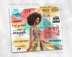 African American  Daily Affirmations Inspiration
