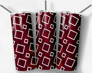 Burgundy White Sports colors Background