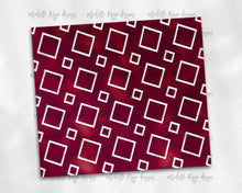 Load image into Gallery viewer, Burgundy White Sports colors Background