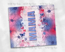 Load image into Gallery viewer, MAMA Pink and Purple Doodle Flowers