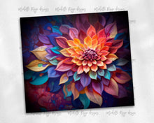 Load image into Gallery viewer, Kaleidoscope psychedelic rainbow flowers 4