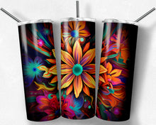 Load image into Gallery viewer, Kaleidoscope psychedelic rainbow flowers 5