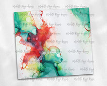 Load image into Gallery viewer, Alcohol Ink Red Green