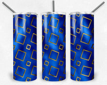 Load image into Gallery viewer, Royal blue Gold Sports colors Background
