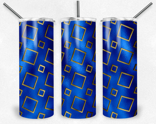 Royal blue Gold Sports colors Background