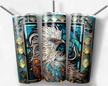 Load image into Gallery viewer, Silkie Chicken Stained Glass