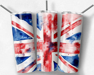 Union Jack Watercolor Flag