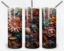 Load image into Gallery viewer, 3D Boho Clay and Paper Flowers