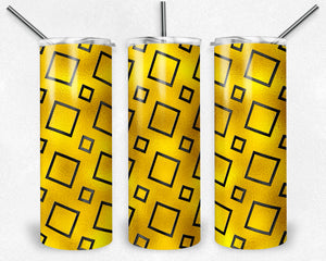 Bright Yellow Black  Sports colors Background