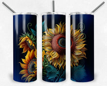 Load image into Gallery viewer, Embroidered Sunflowers