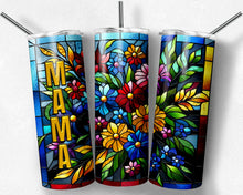 Load image into Gallery viewer, MAMA Stained Glass Bright Flowers