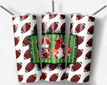 Load image into Gallery viewer, Football Gnomes Tumbler Design