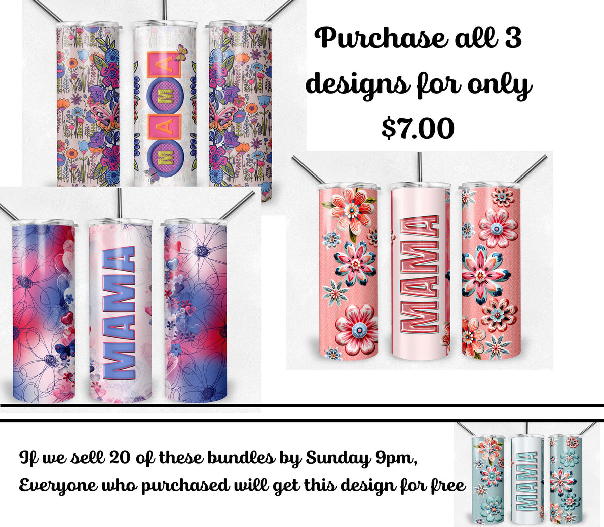 MAMA Bundle 3 Files included. – Michelle Raye Designs