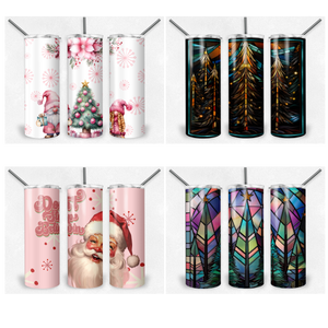 Christmas Drive Tumblers by Melissa & Michelle Raye Design 2023- Limited Time on Sale