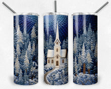 Load image into Gallery viewer, Church Night Sky Embroidered Design