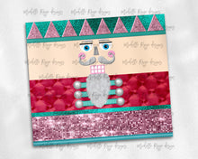 Load image into Gallery viewer, Christmas Nutcracker in Teal, Red, and Pink