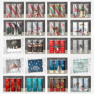 Christmas Drive by Tumblers by Melissa & Michelle Raye Design 2022 - Limited Time on Sale