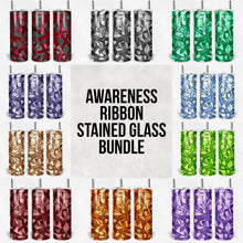 Load image into Gallery viewer, Awareness Ribbon Stained Glass Bundle - Limited Time