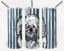 Load image into Gallery viewer, Bichon Frise Dog Male Stained Glass