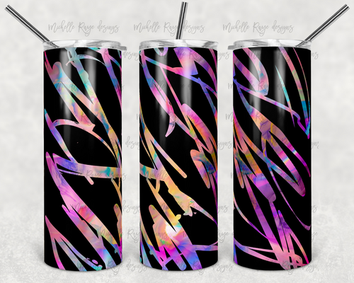 Black and Rainbow Bleach
