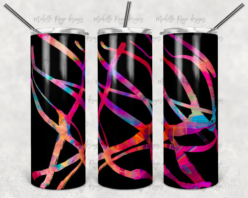 Black and Bright Rainbow Bleach