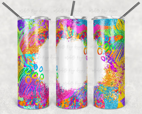 Bright Scribbles Blank