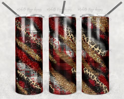 BUFFALO PLAID LEOPARD milky way