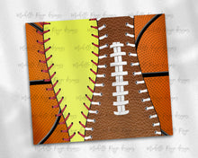 Load image into Gallery viewer, Softball Basketball Football