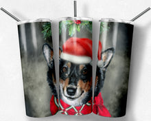 Load image into Gallery viewer, Christmas Black Corgi