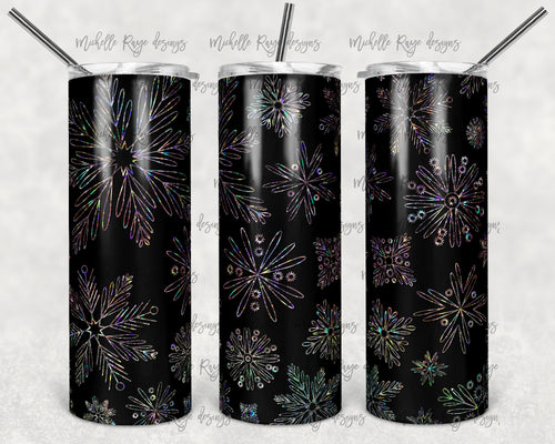 Black Holographic Snowflakes