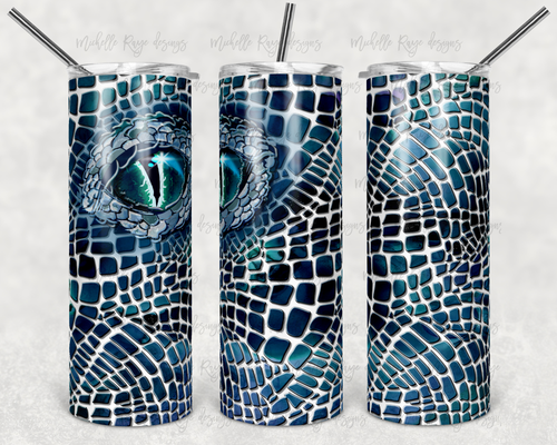 Blue and White Dragon