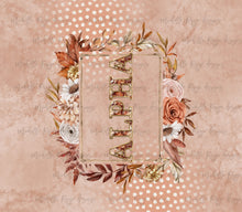 Load image into Gallery viewer, Boho Floral Frame Blank