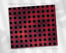 Load image into Gallery viewer, Buffalo Plaid Stained Glass