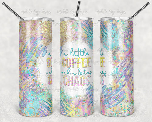 Pastel Scribbles Chaos and Coffee