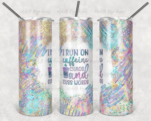 Pastel Scribbles Run On Caffeine and Chaos