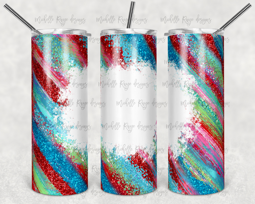 CHRISTMAS RED PINK TEAL GREEN MILKY WAY