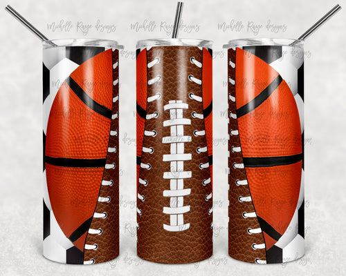 Football, Basketball, Soccer