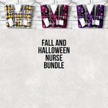 Load image into Gallery viewer, Fall and Halloween Nurse, Medical, Scrubs Bundle 2 - 13 Different Colors