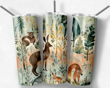Load image into Gallery viewer, Woodland Animals Folk Art Design