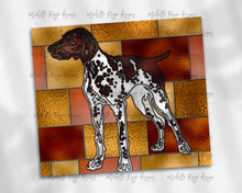 Load image into Gallery viewer, German Shorthaired Pointer Dog Stained Glass