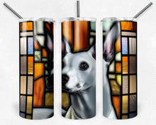 Load image into Gallery viewer, Italian Greyhound Dog Stained Glass
