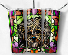 Load image into Gallery viewer, Havanese Dog Stained Glass