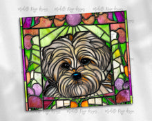 Load image into Gallery viewer, Havanese Dog Stained Glass