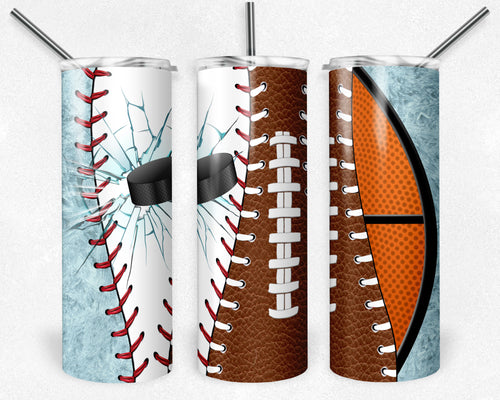Hockey, Baseball, Football, Basketball