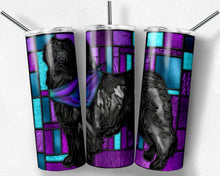 Load image into Gallery viewer, Newfoundland Dog Stained Glass