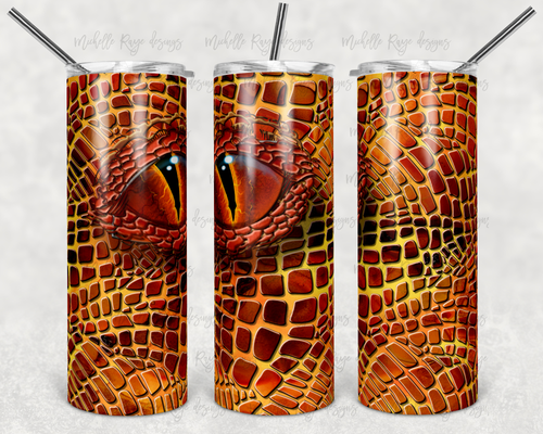 Yellow and Orange Dragon